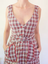 Load image into Gallery viewer, Transformed Vintage Dress - Modified and Upcycled - Zero Waste Fashion - Size Small