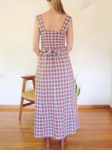 Transformed Vintage Dress - Modified and Upcycled - Zero Waste Fashion - Size Small