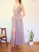 Load image into Gallery viewer, Transformed Vintage Dress - Modified and Upcycled - Zero Waste Fashion - Size Small