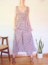 Load image into Gallery viewer, Transformed Vintage Dress - Modified and Upcycled - Zero Waste Fashion - Size Small