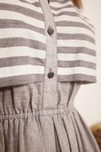 Load image into Gallery viewer, Transformed Vintage Dress - Cropped and Upcycled - Size Small